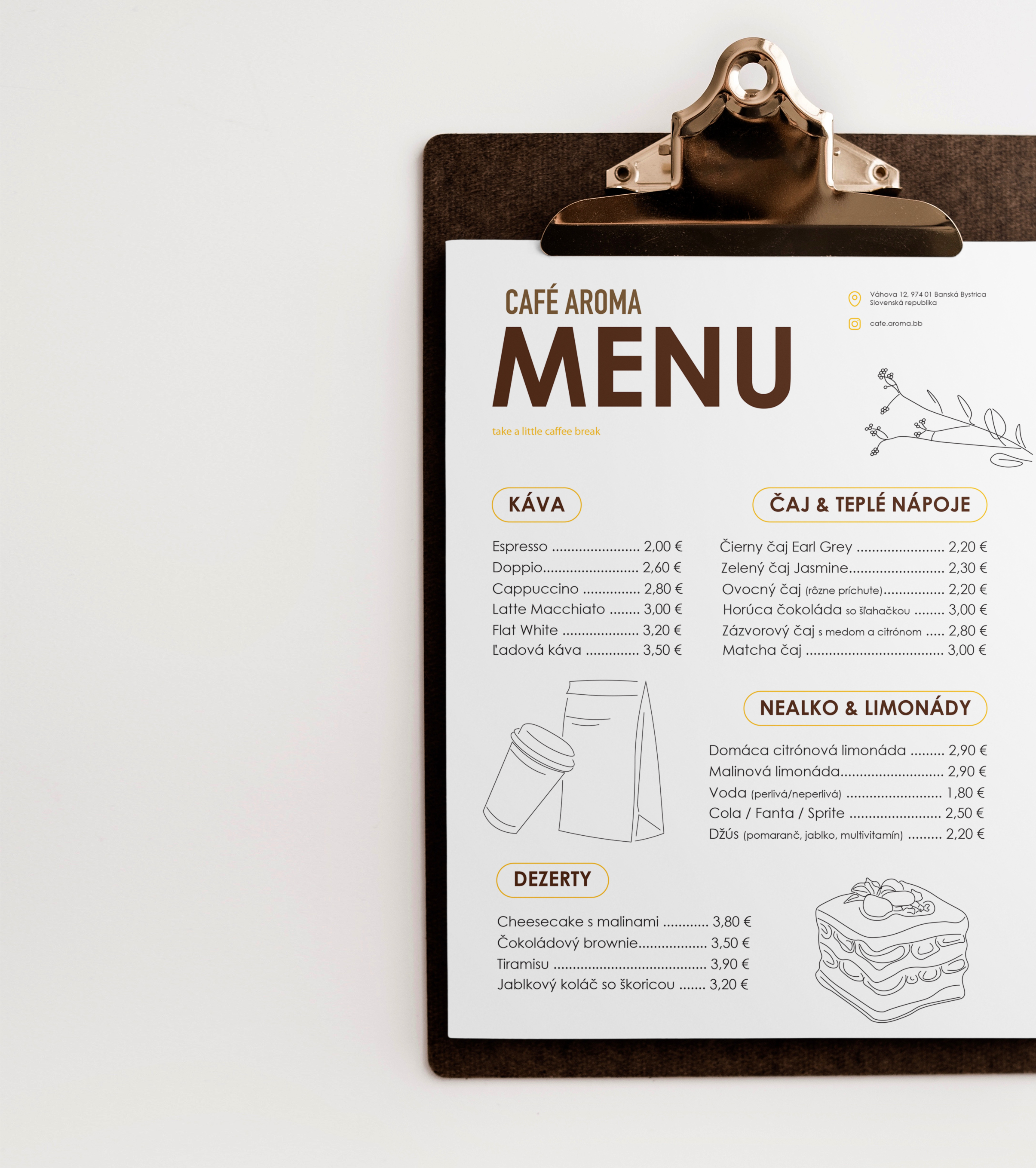 CAFE AROMA - VOĽNÝ PROJEKT